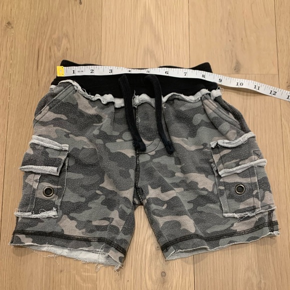 2 Mish Boys Toddler Kids Cargo Shorts Camo Gray 3T - Picture 7 of 16